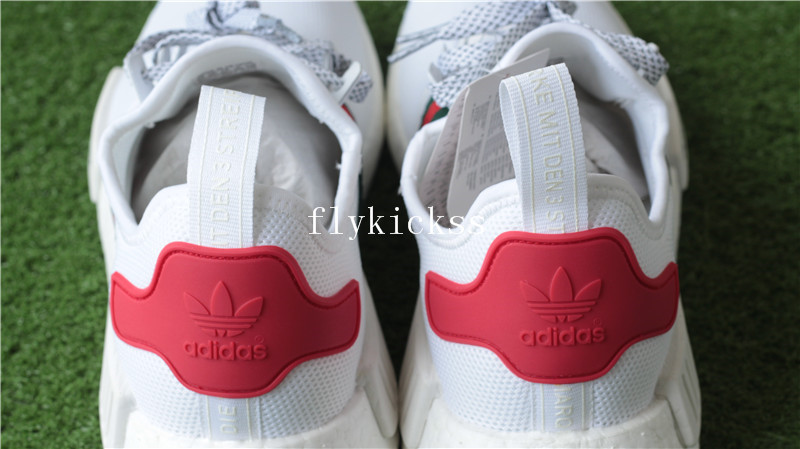 Real Boost Adidas NMD R1 X GC Bee White